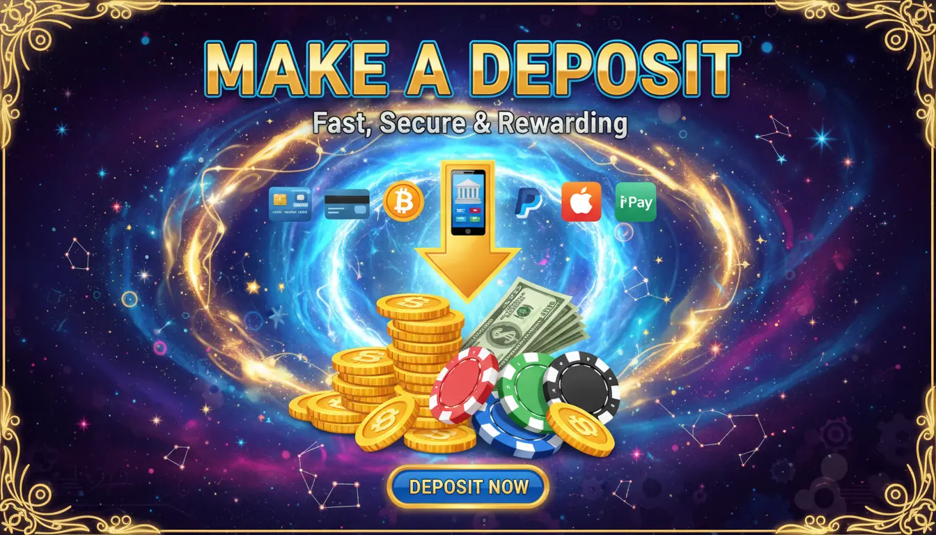 Sätt in pengar på Manga casino